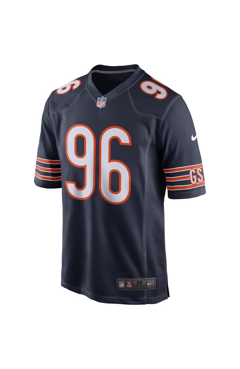 Nike Men's Nike Akiem Hicks Navy Chicago Bears Player Game Jersey, Alternate, color, 