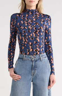 Aurelia Funnel Neck Jersey Top