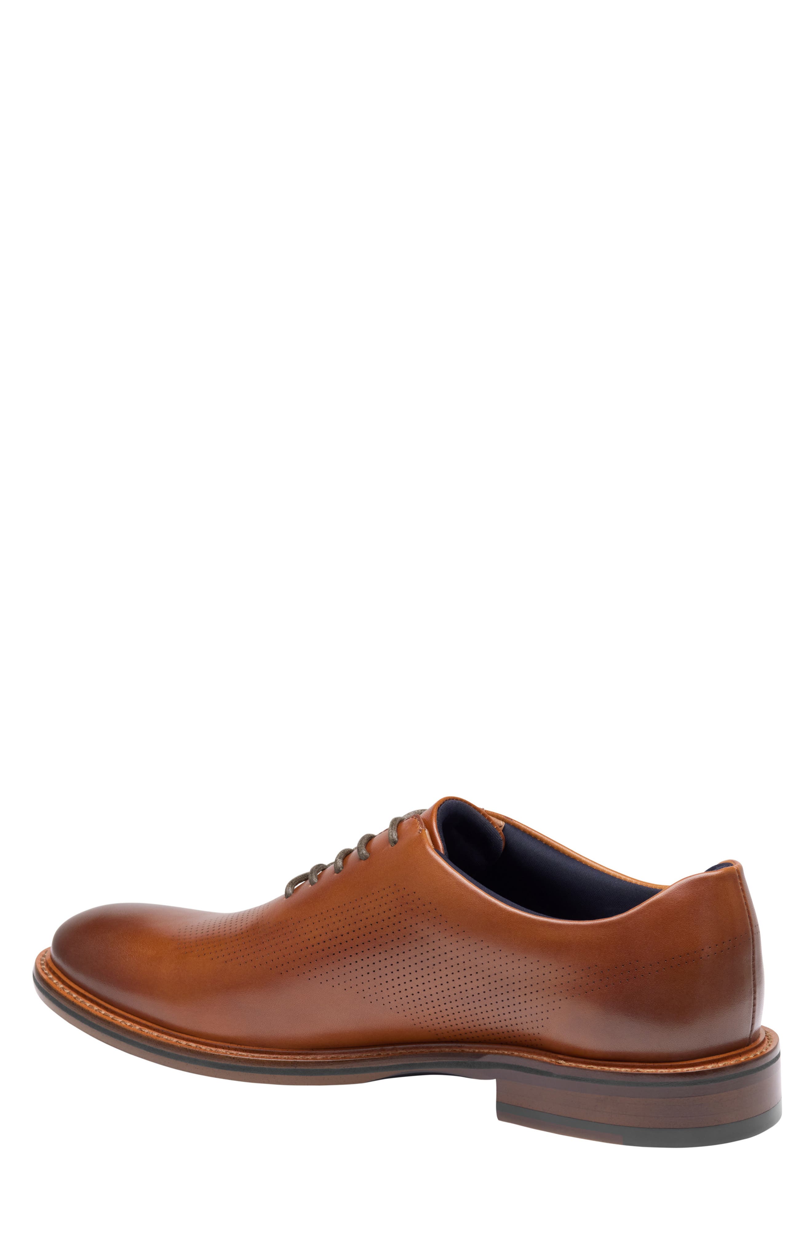 Conard 2.0 Perforated Leather Oxford, Alternate, color, TAN FULL GRAIN