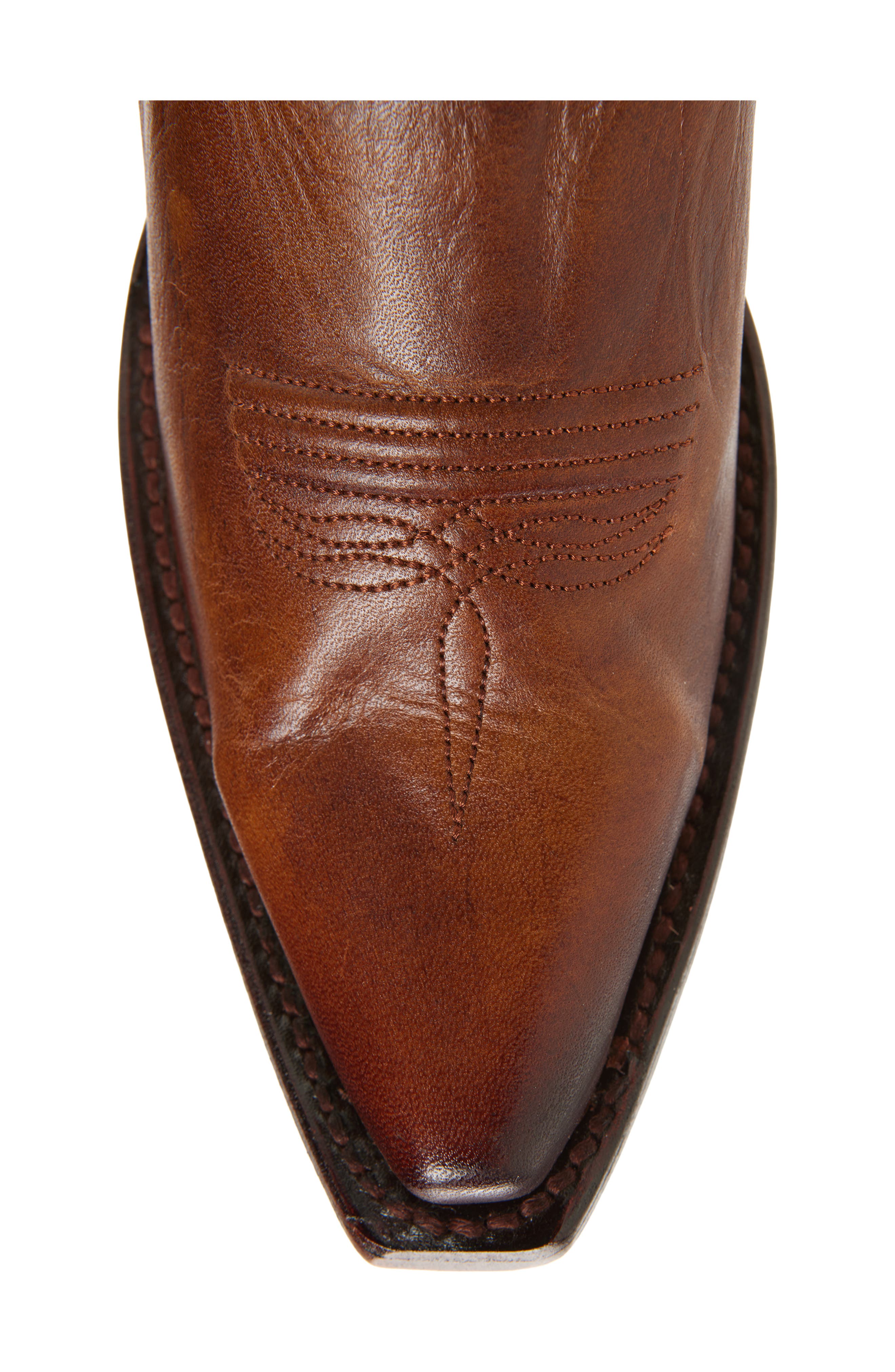 CIRCLE G Embroidered Knee High Western Boot, Alternate, color, Bronze