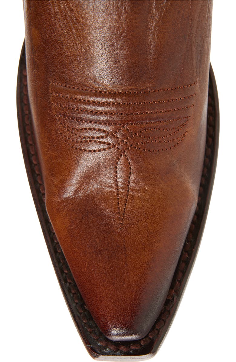 CIRCLE G Embroidered Knee High Western Boot, Alternate, color, Bronze