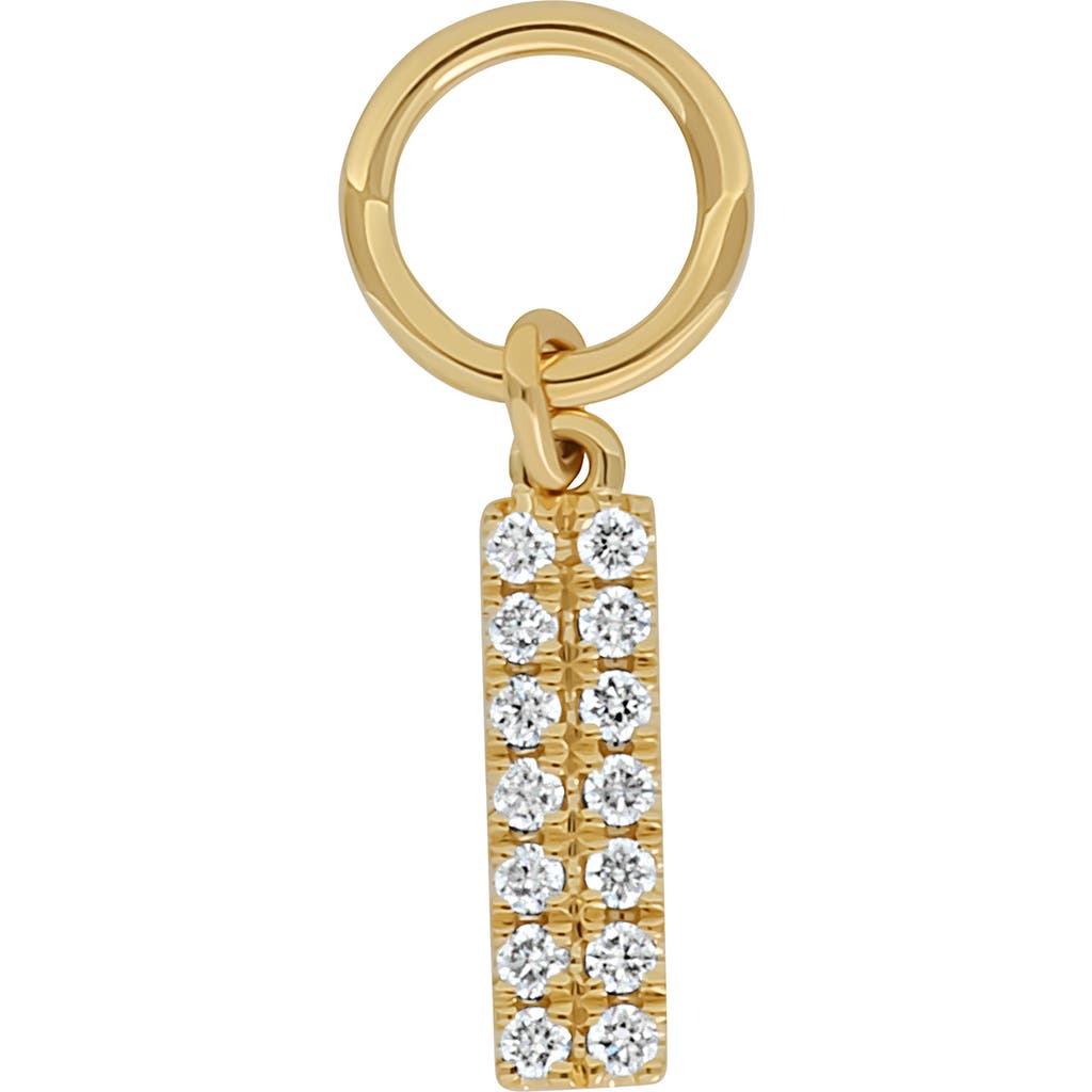 Bony Levy Mika Diamond Bar Charm In 18k Yellow Gold