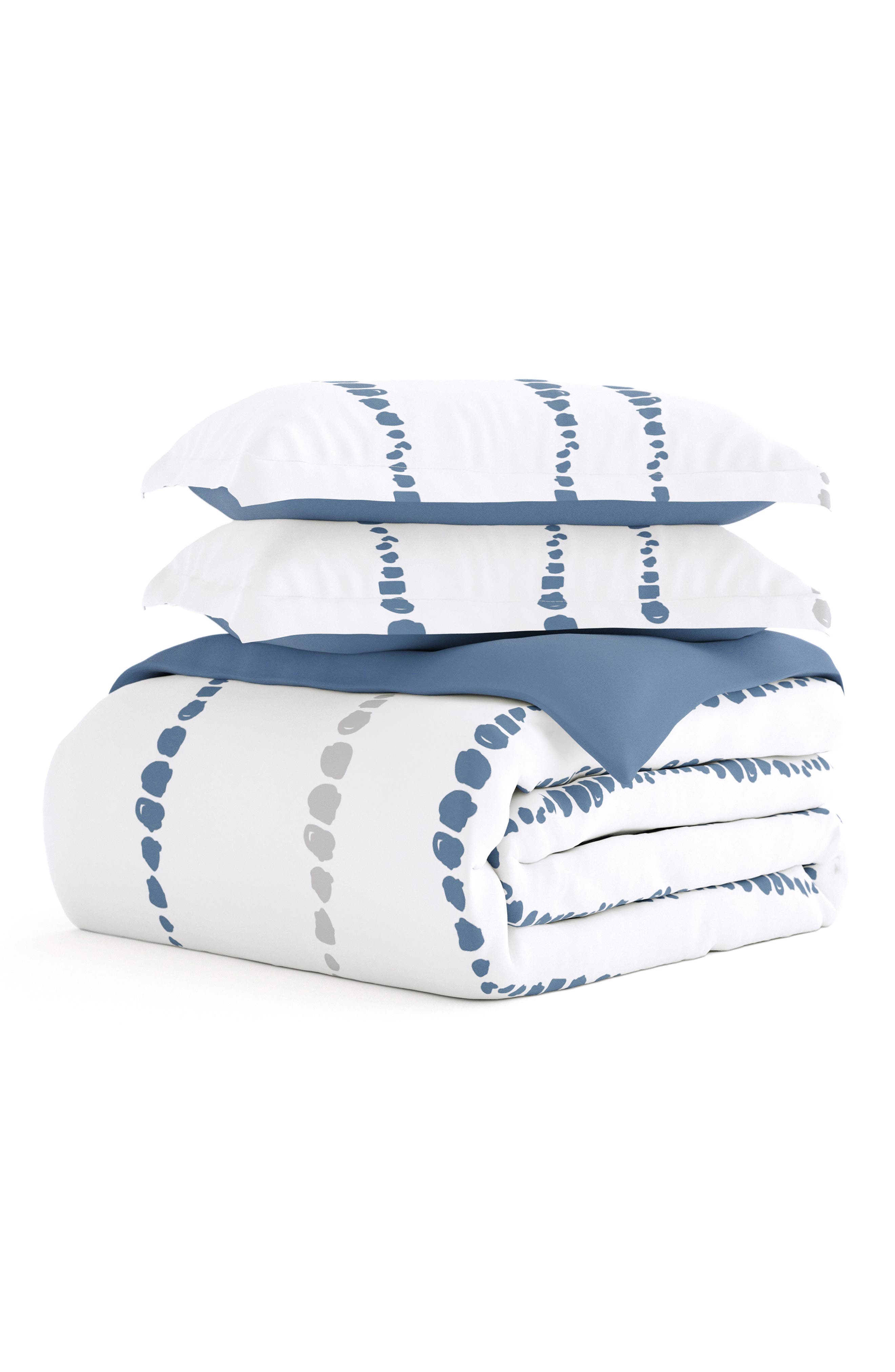 HOMESPUN Premium Ultra Soft Urban Vibe Pattern 3-Piece Reversible Duvet Cover Set