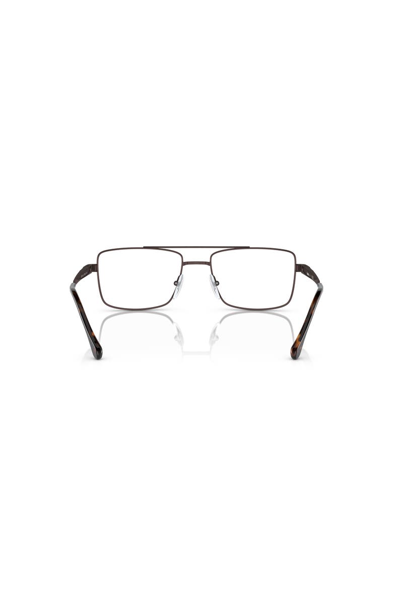 Sferoflex 56mm Square optical glasses, Alternate, color, Brown