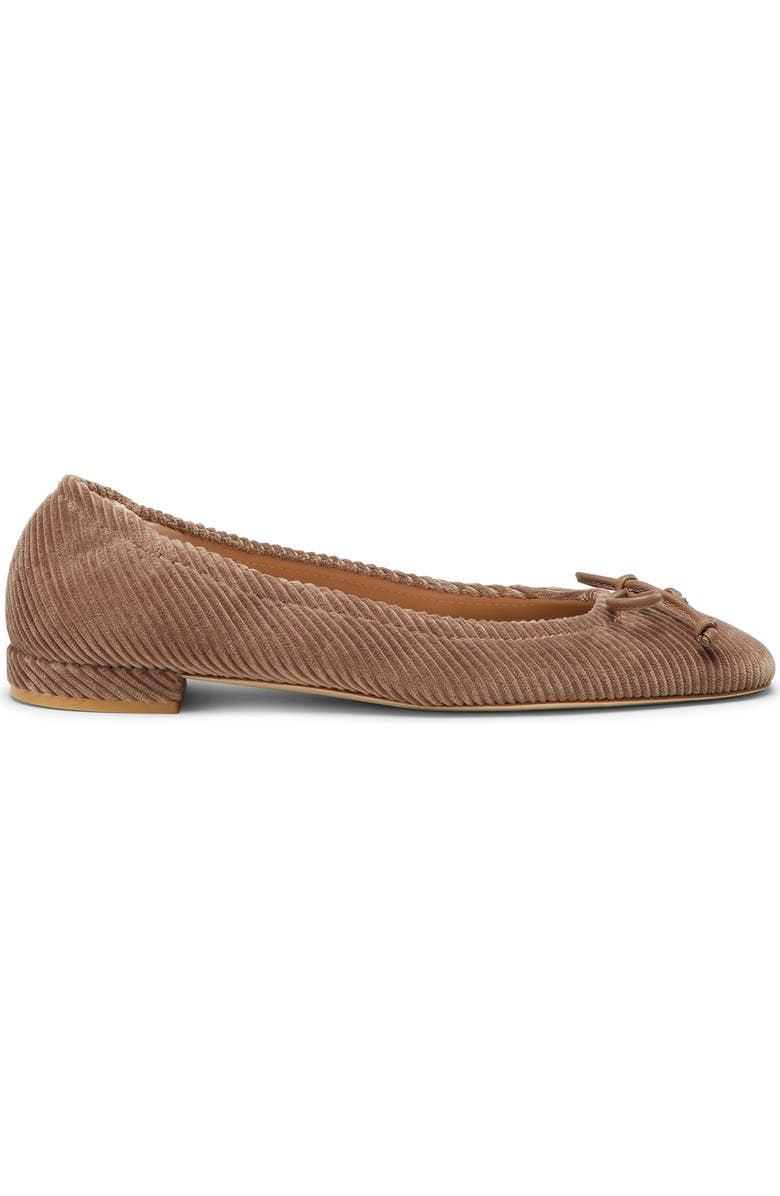 Stuart Weitzman Bria Ballet Flat, Alternate, color, Taupe
