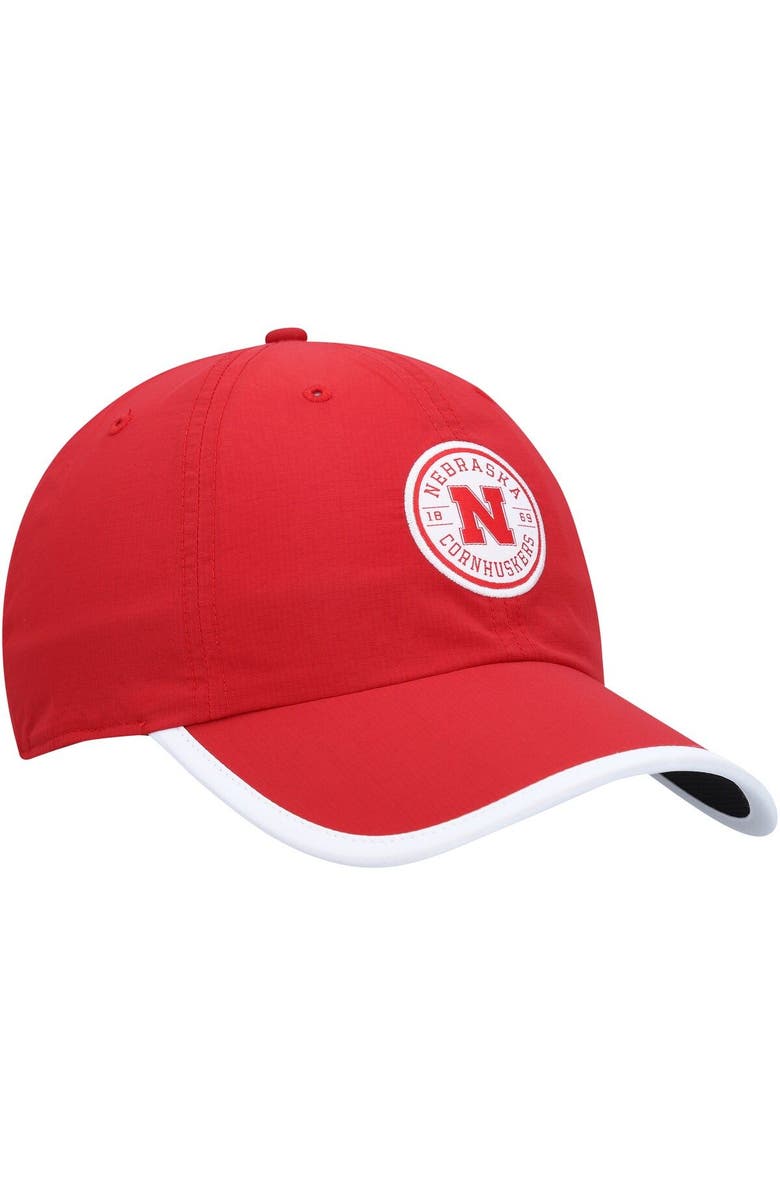 '47 Men's '47  Scarlet Nebraska Huskers Microburst Clean Up Adjustable Hat, Alternate, color, Scarlet
