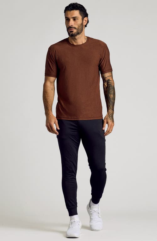 True Classic Active Trim Fit Performance T-shirt In Brown
