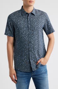 BOSS Roan Ken Short Sleeve Button-Up Shirt