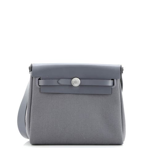 Herbag Zip Toile and Leather 20