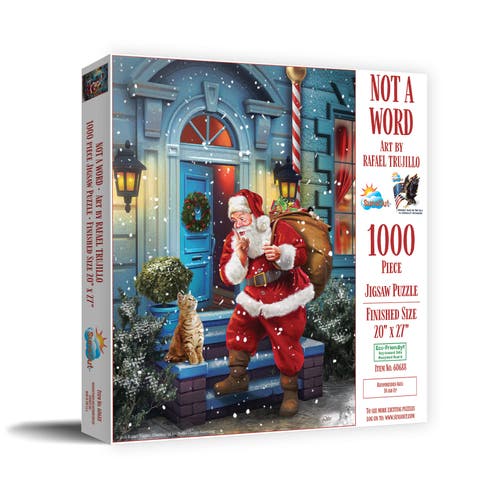 Not a Word 1000 piece Jigsaw Puzzle for Adults
