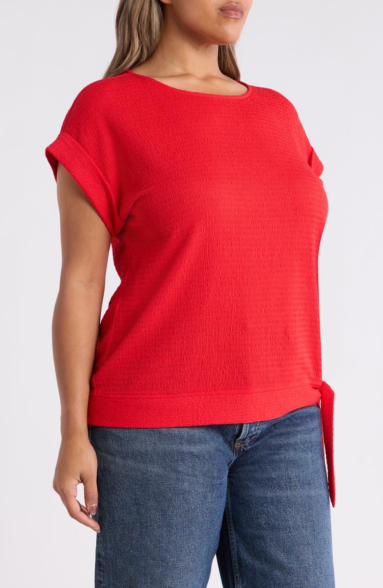 Jones New York Texture Dolman Top, Alternate, color, Rouge