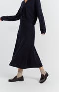 Chinti & Parker Wool Cashmere Midi Skirt