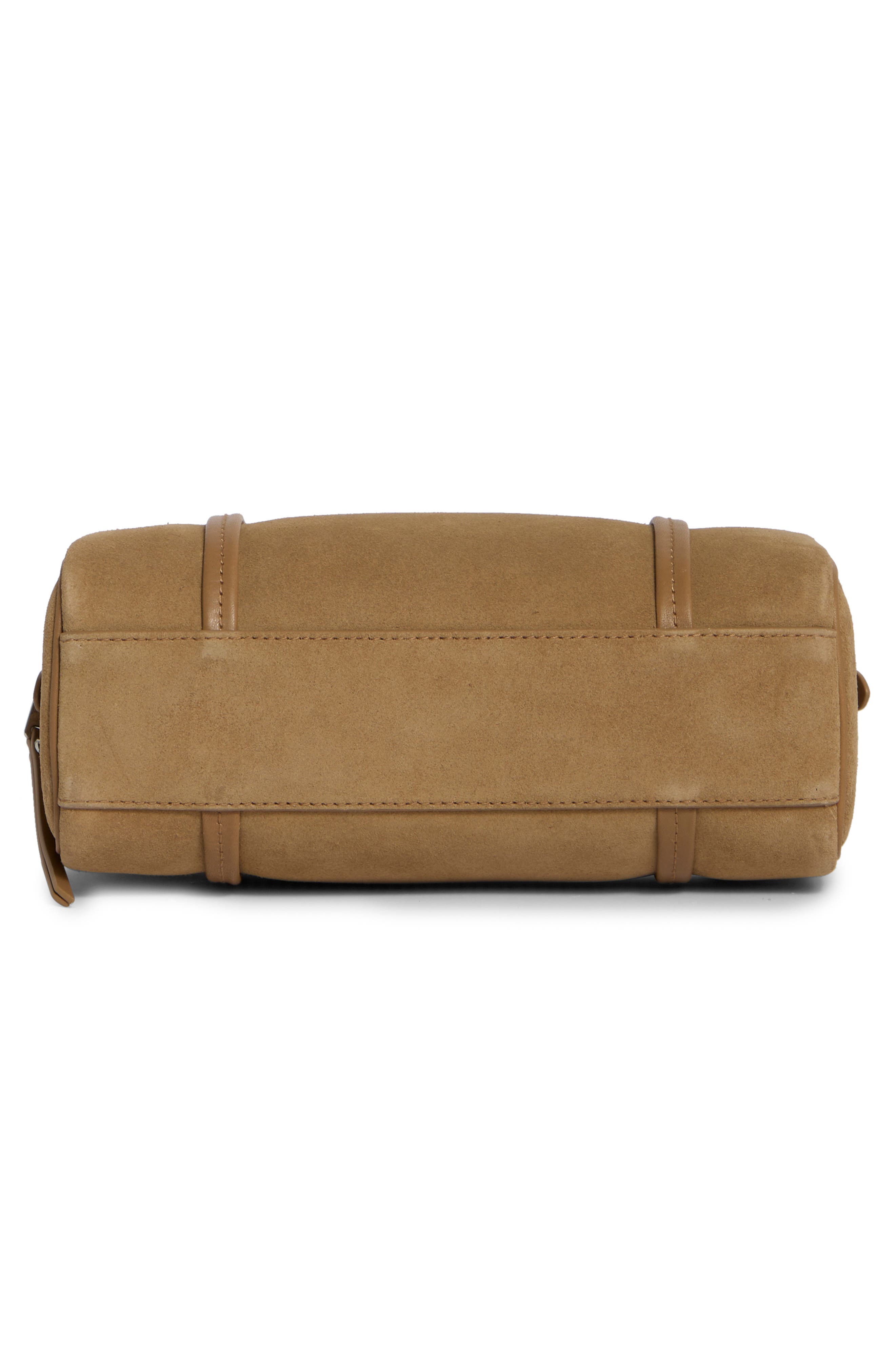 Modern Legacy Mini Leather Shoulder Bag, Alternate, color, WALNUT SHELL