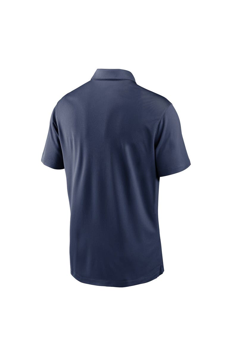 Nike Men's Nike Navy Cleveland Guardians Team Logo Polo, Alternate, color, 