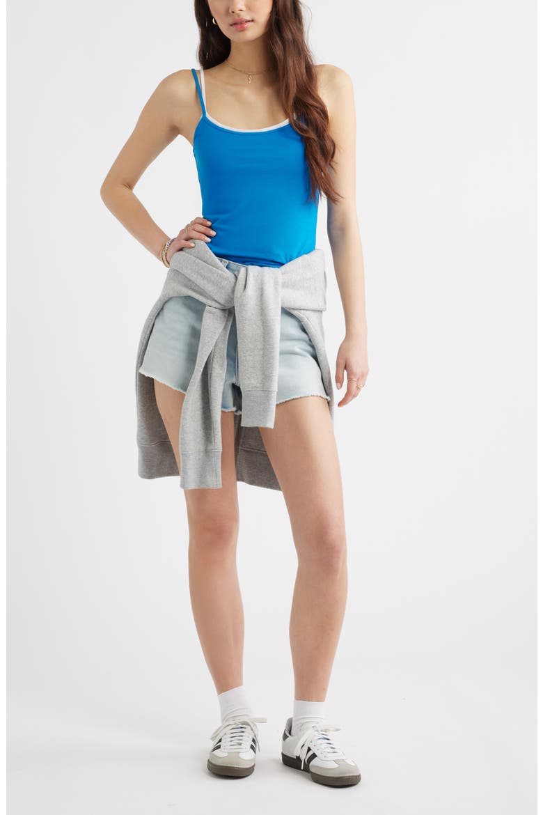 Core Stretch Cotton Camisole, Alternate, color, BLUE EMPIRE