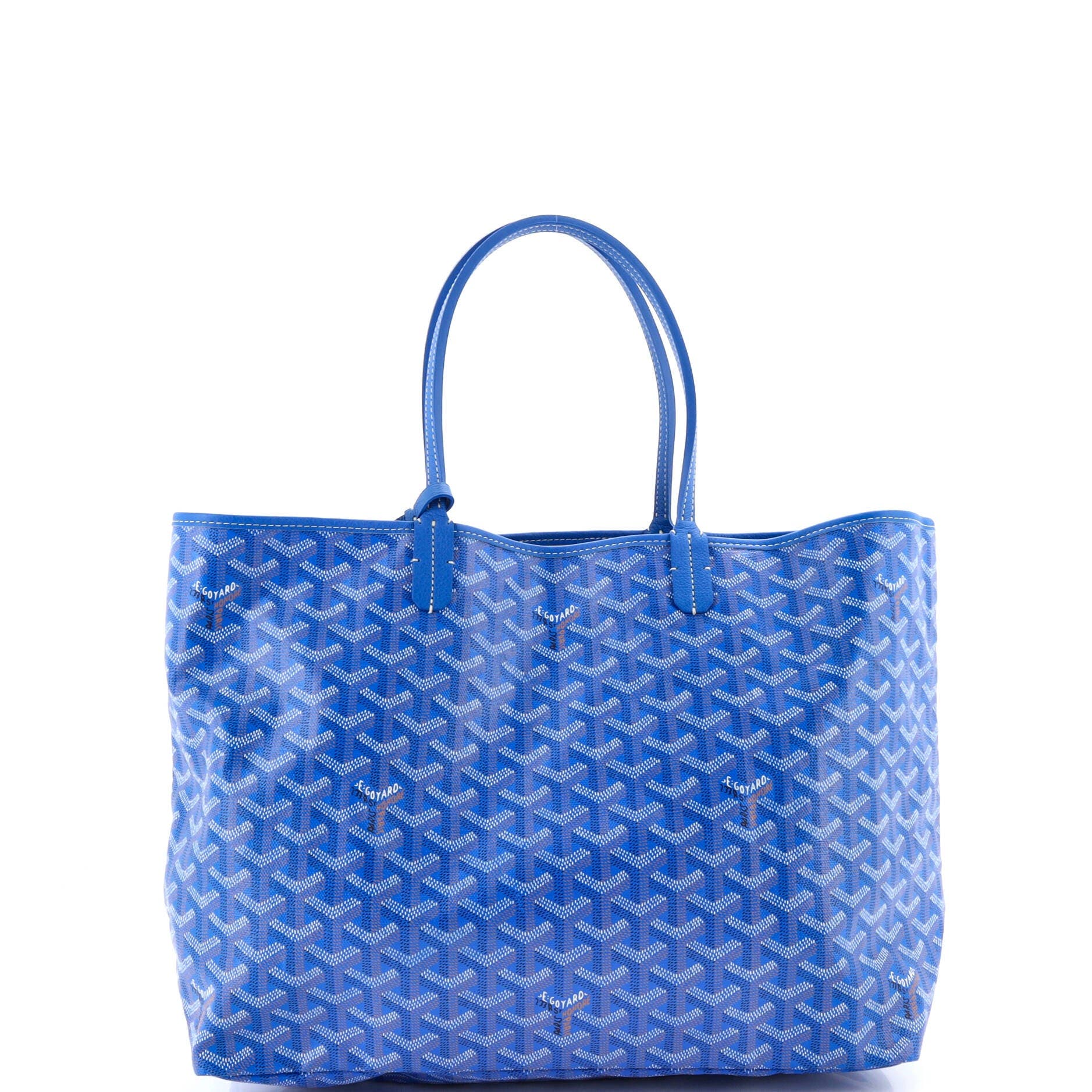 Pre-Owned Goyard Saint Louis Tote Coated Canvas PM, Alternate, color, 