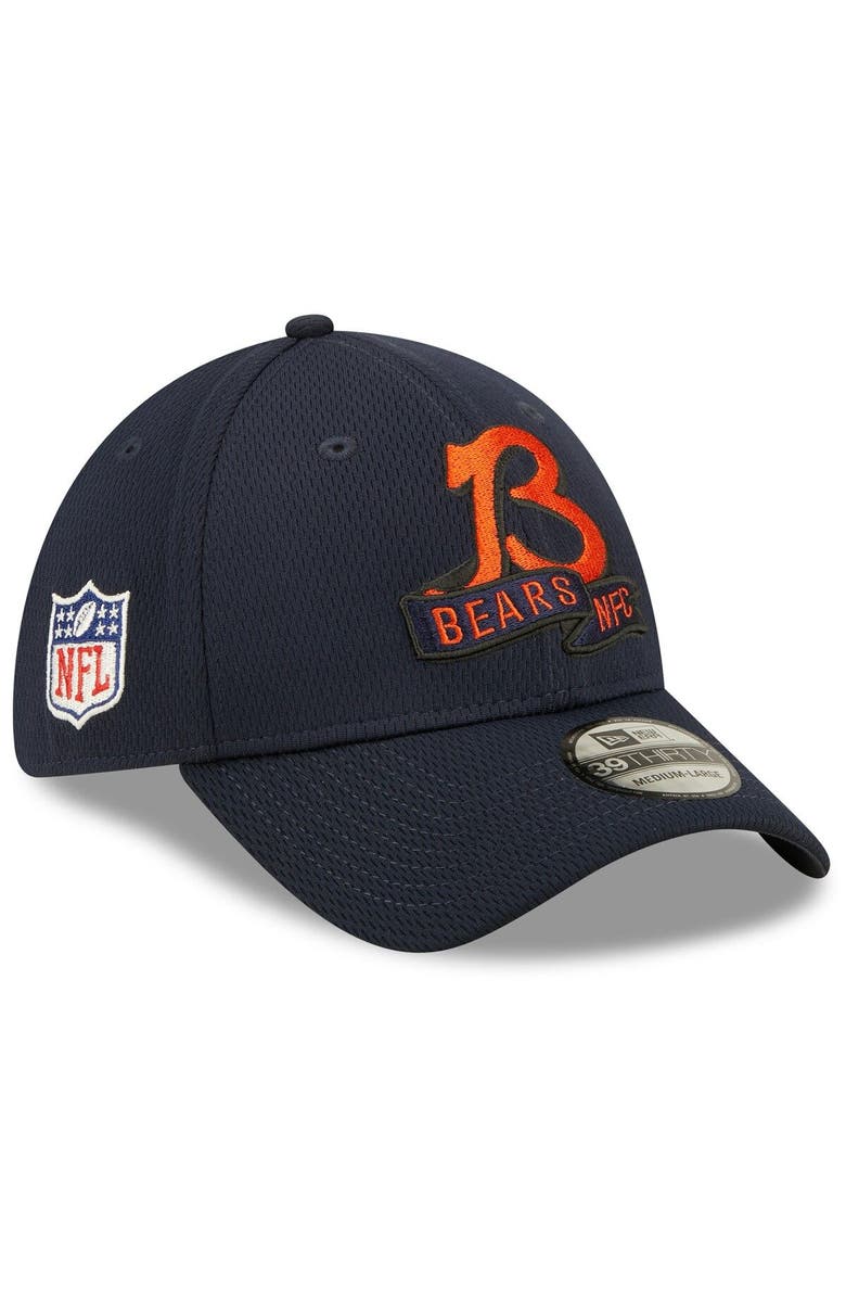 New Era Men's New Era Navy Chicago Bears 2022 Sideline 39THIRTY Coaches Flex Hat, Main, color, 