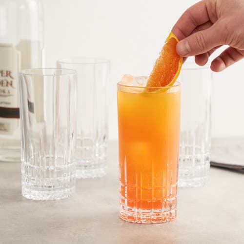 Spiegelau Perfect Longdrink Glasses Set Of 12 In Transparent