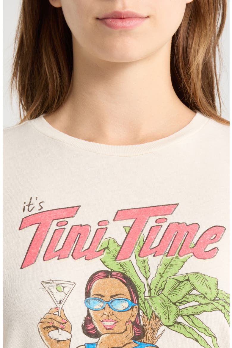 Classic Tini Time Graphic T-Shirt, Alternate, color, VINTAGEWHITE