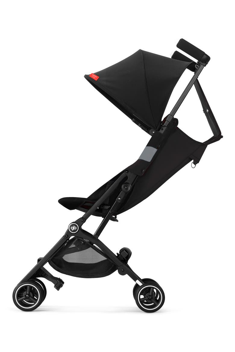 gb Pockit+ Stroller with All Terrain Wheels, Alternate, color, VELVETBLACK