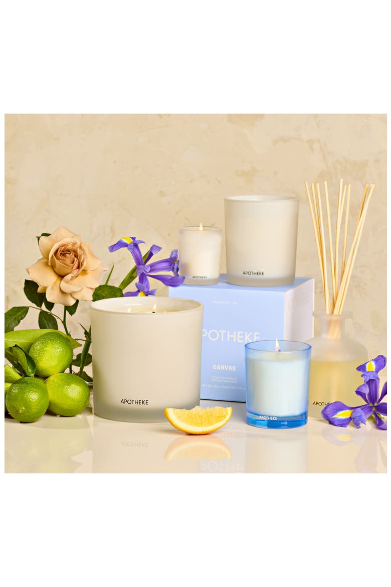 Canvas Petite Scented Candle, Alternate, color, NO COLOR