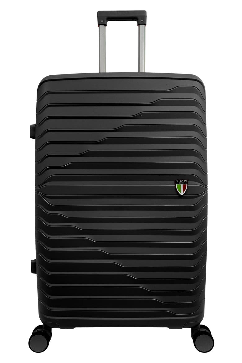 Indomito 3-Piece Hardside Luggage Set, Alternate, color, BLACK