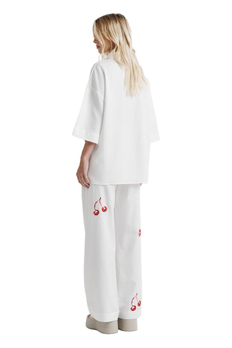 Cherry Shirt, Alternate, color, White