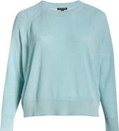 Eileen Fisher Organic Linen & Cotton Blend Crewneck Sweater