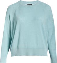 Eileen Fisher Organic Linen & Cotton Blend Crewneck Sweater