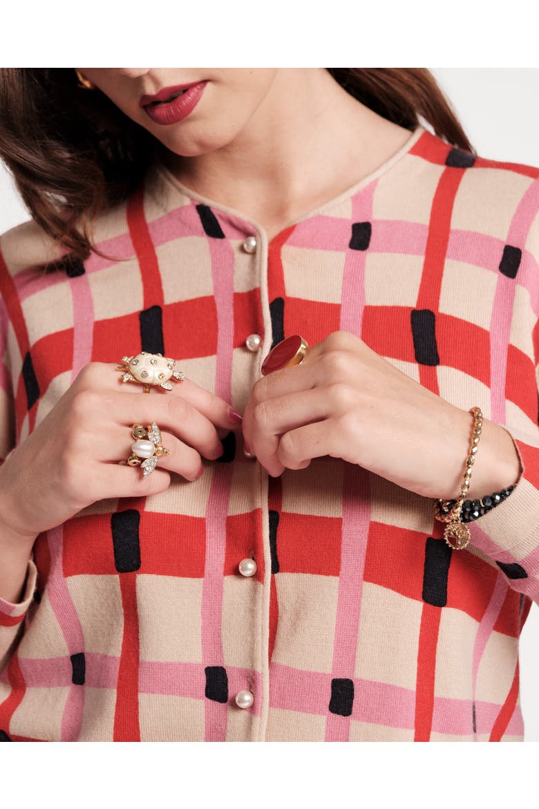 Darling Cardigan Lollipop, Alternate, color, Pink/Red/Multi