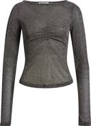 Princess Polly Crystal Clear Sheer Mesh Top