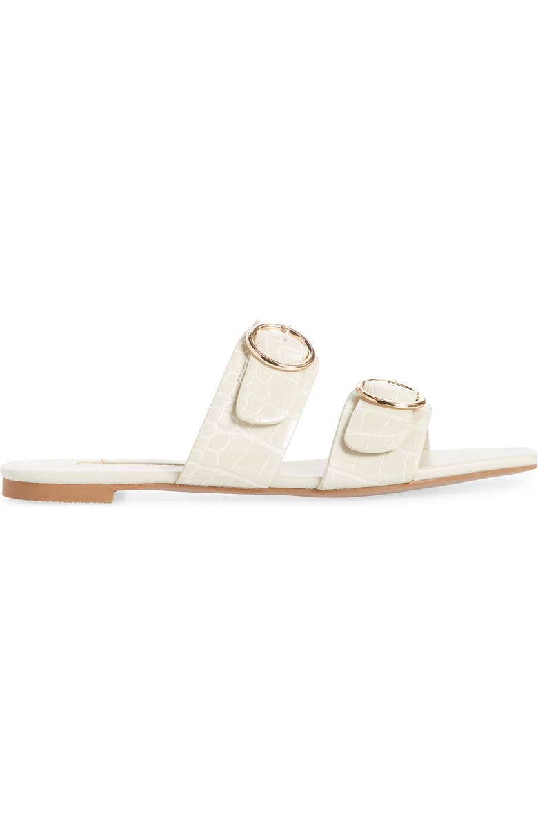 Billini Alaia Snakeskin Embossed Slide Sandal, Alternate, color,