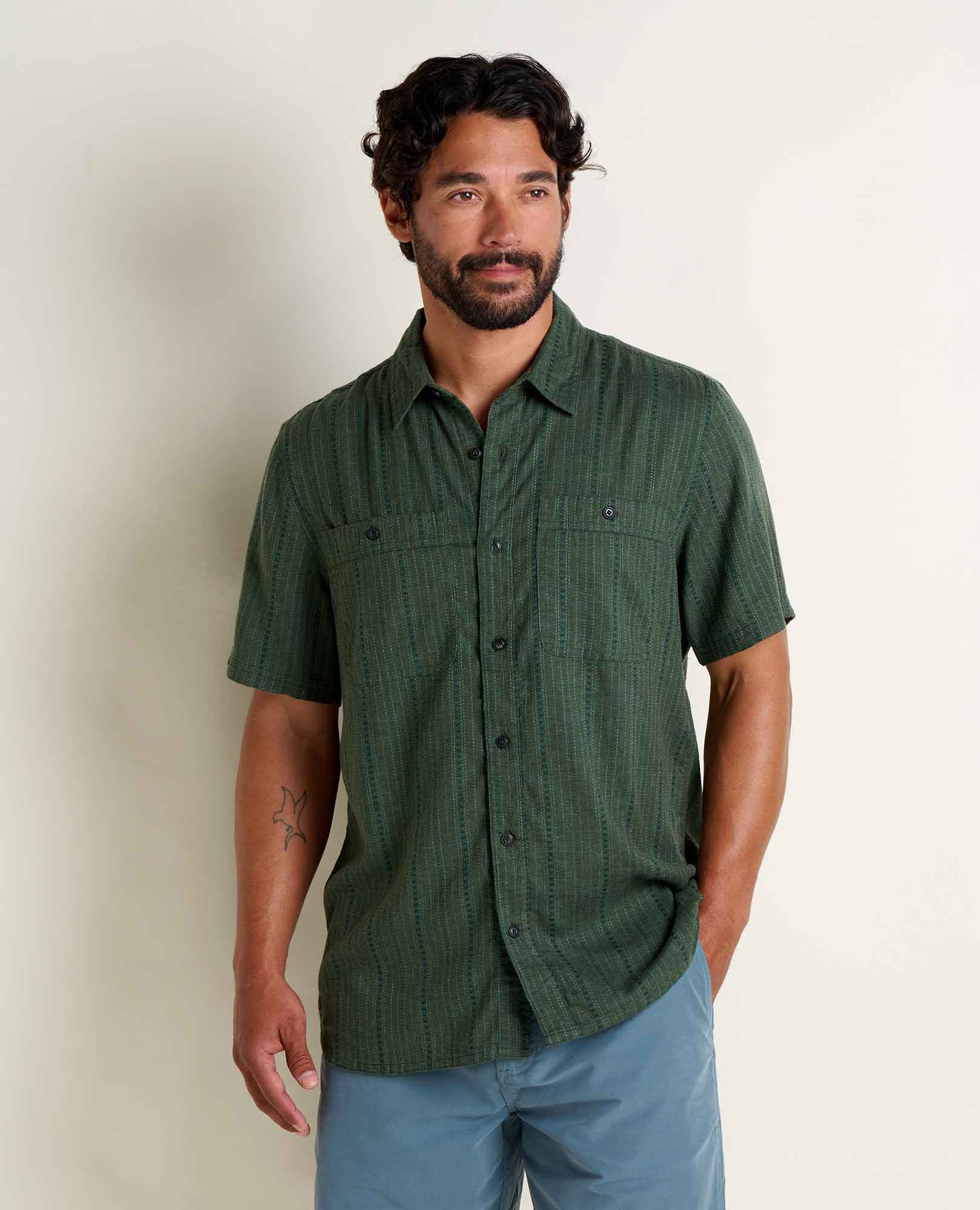 Men's Taj Hemp Shirt - image 5