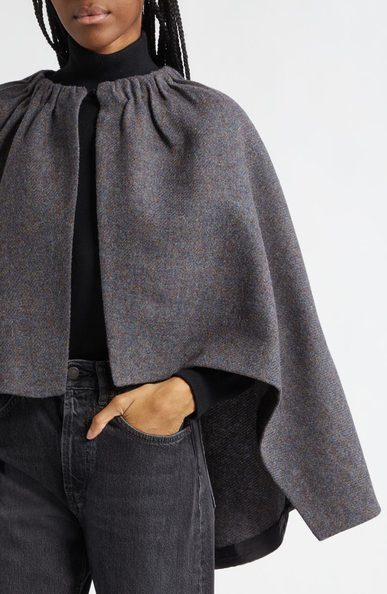 Diotima Winsome Wool Cape, Alternate, color,