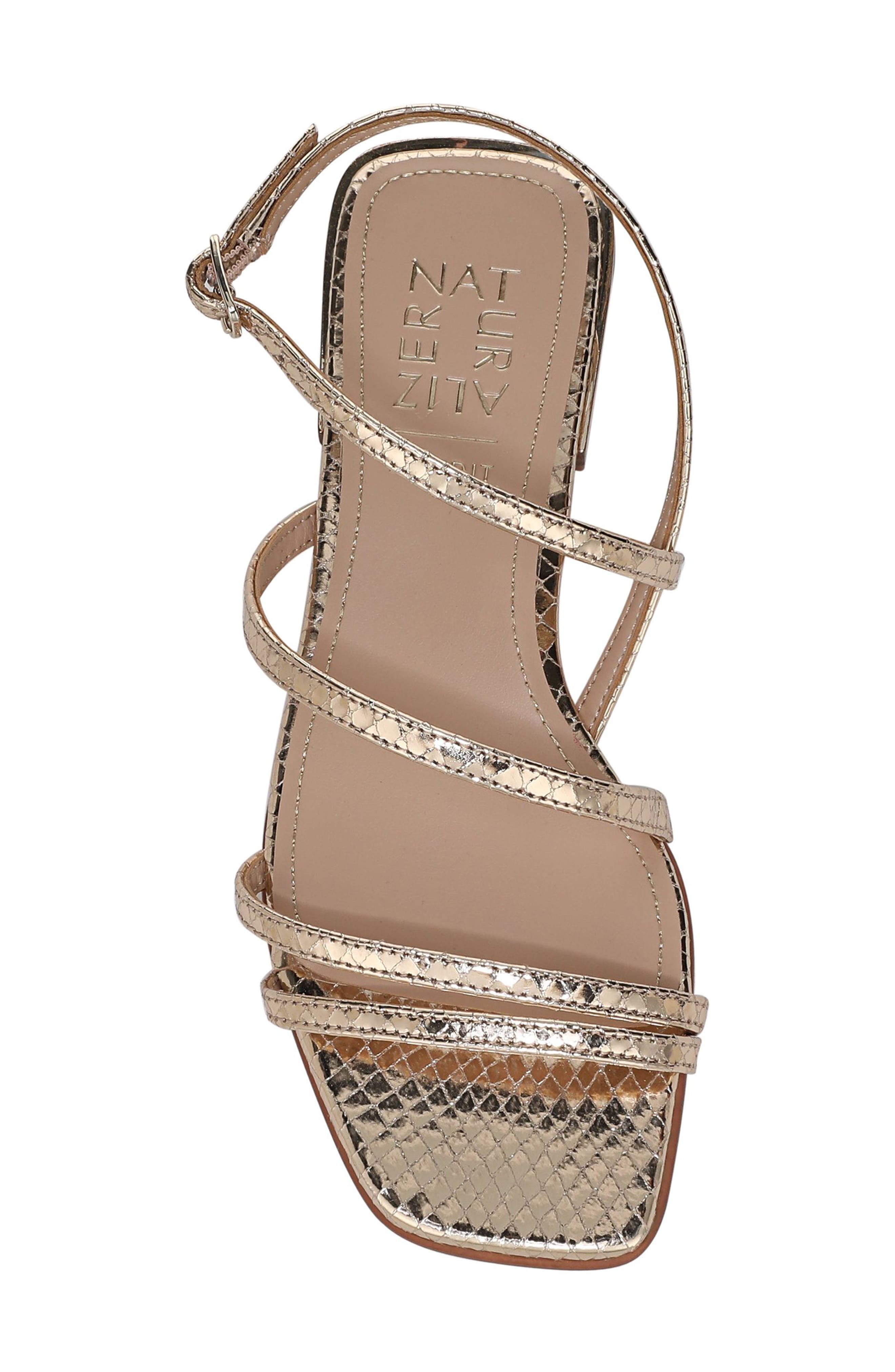 Nillie Ankle Strap Sandal, Alternate, color, LIGHT CHAMPAGNE