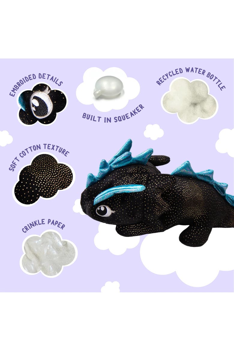 Plush Dog Toy, Alternate, color, Multicolored