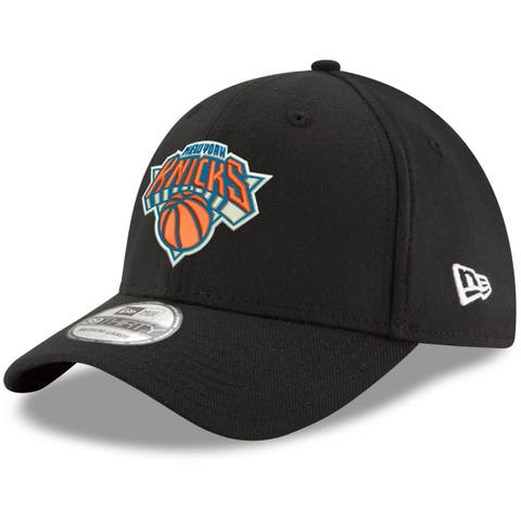 Men's New Era Black New York Knicks Official Team Color 39THIRTY Flex Hat