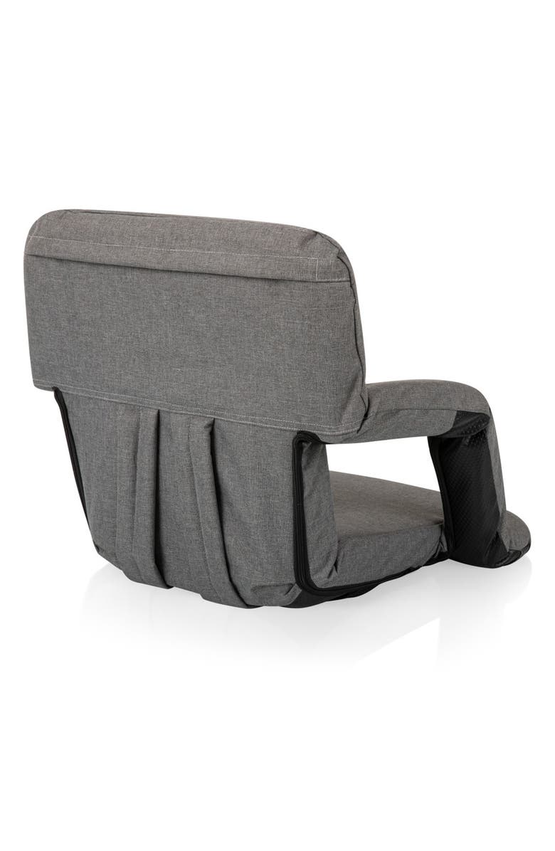 Picnic Time Ventura Portable Reclining Stadium Seat, Alternate, color, Heathered Gray