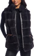 DONNA SALYERS FABULOUS FURS Posh Faux Fur Puffer Vest