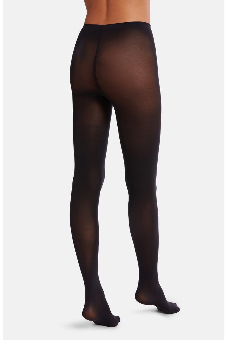 Velvet de Luxe Tights, Alternate, color, BLACK