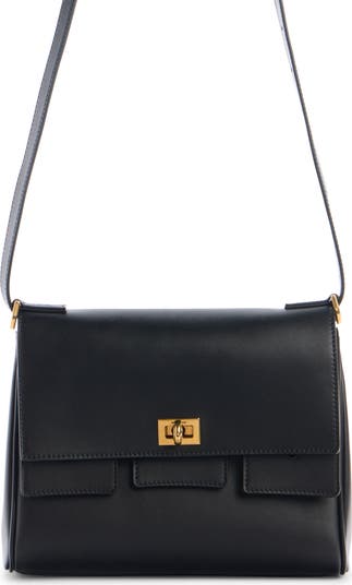 Balenciaga Bel Air Flap Leather Crossbody Bag | Nordstrom
