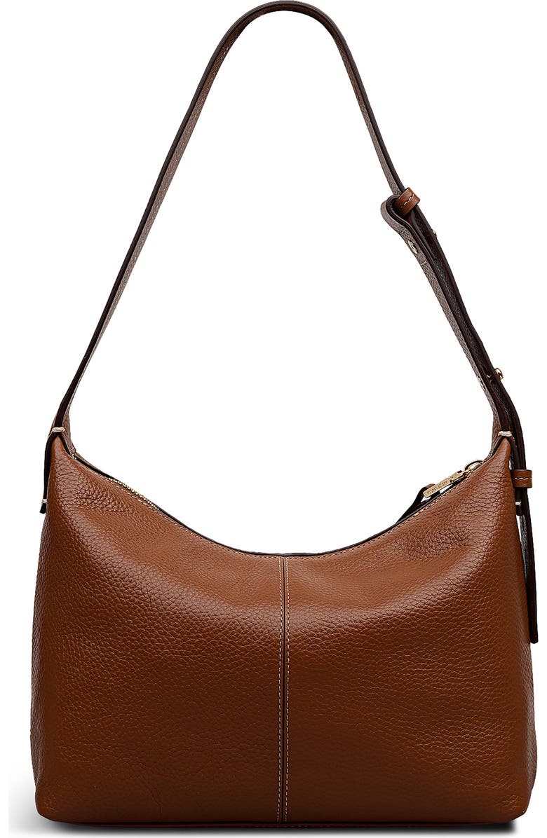 Radley Maldon Mews Medium Leather Shoulder Bag, Alternate, color, Cognac