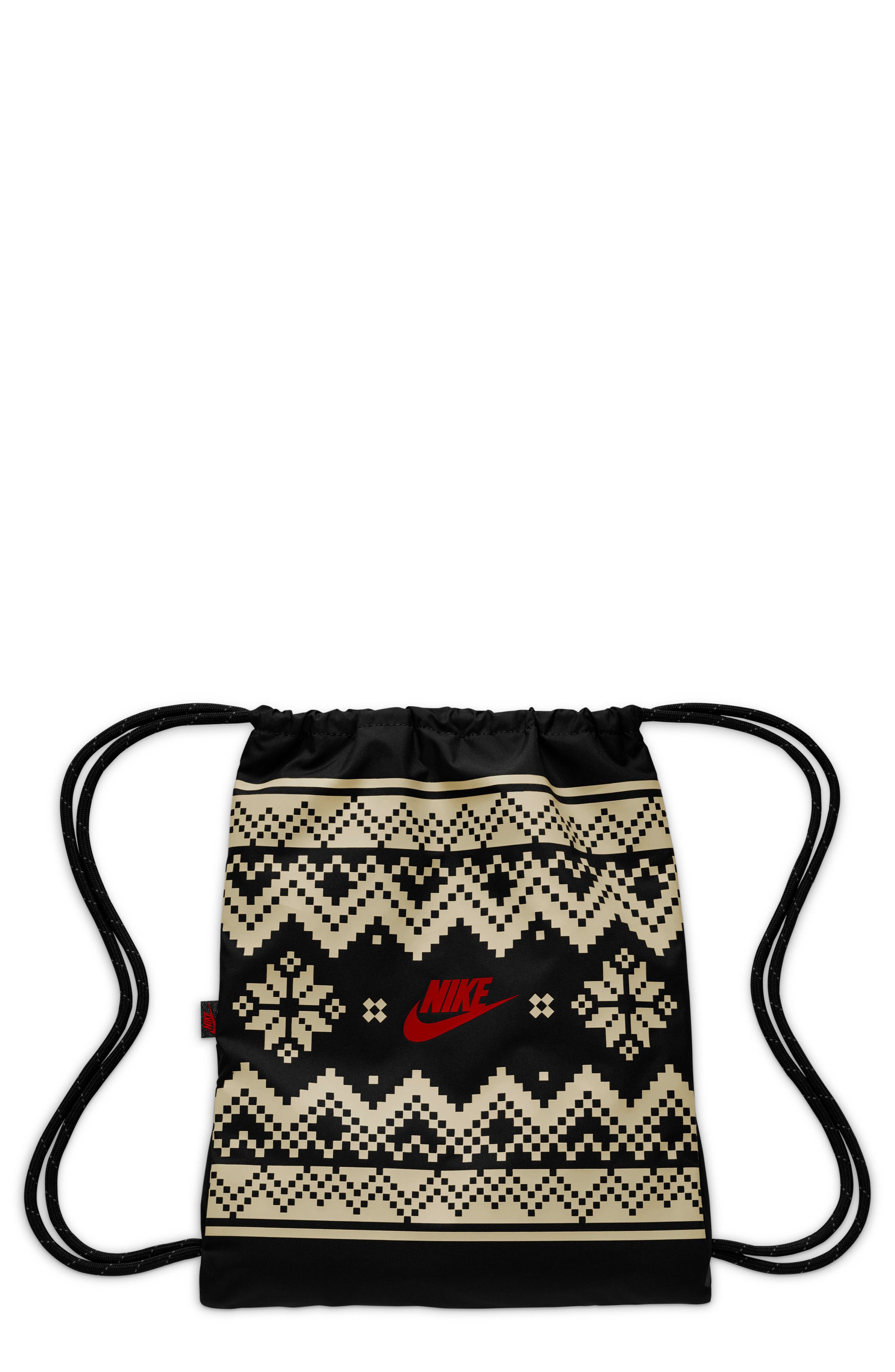 Nike Heritage Drawstring Bag, Main, color, 