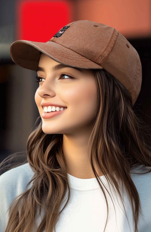 DALIX DALIX HIPPO EMBROIDERED ADJUSTABLE HAT