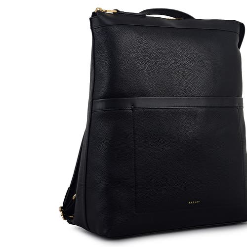 Radley Alba Place Large Ziptop Backpack In Black