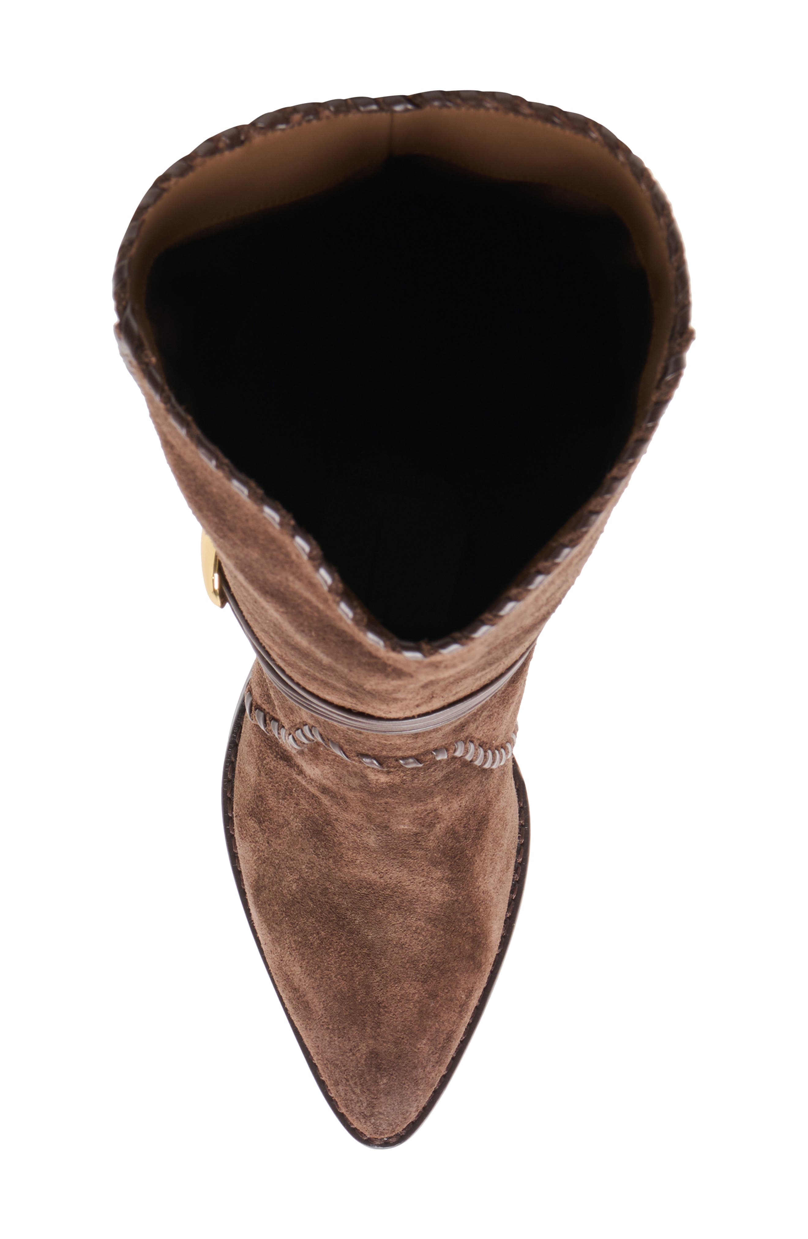 Dolce Vita Jody Knee High Boot, Alternate, color, Dark Brown Suede