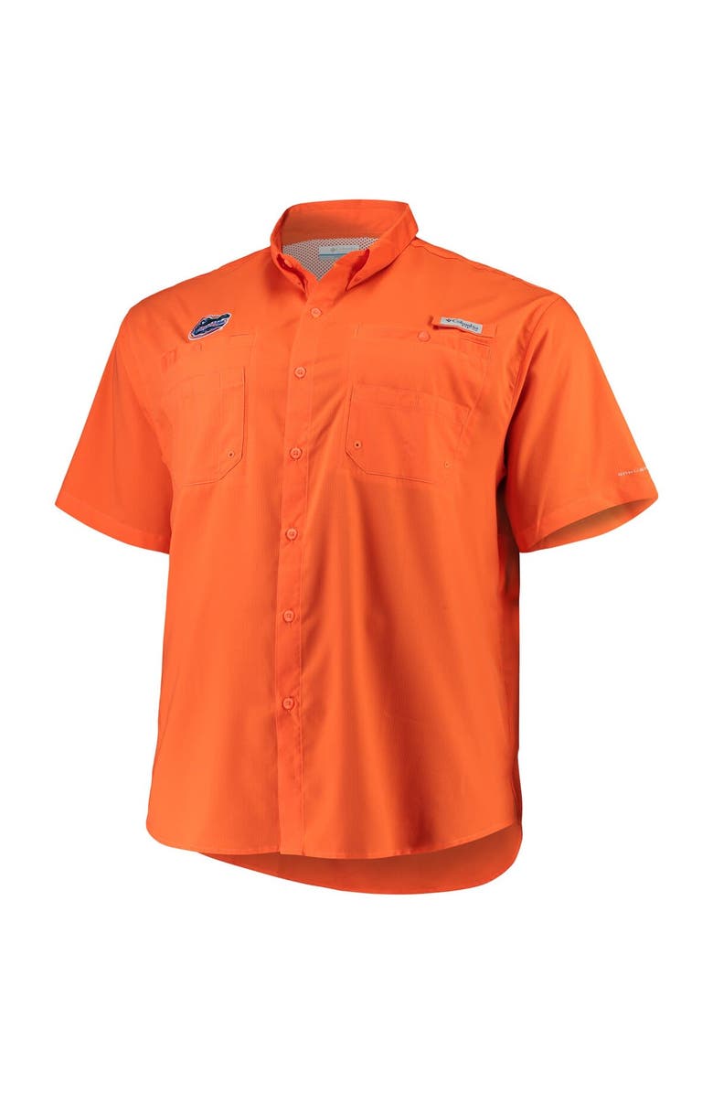 Columbia Men's Columbia Orange Florida Gators Big & Tall Collegiate Tamiami Button-Down Shirt, Alternate, color, Orange