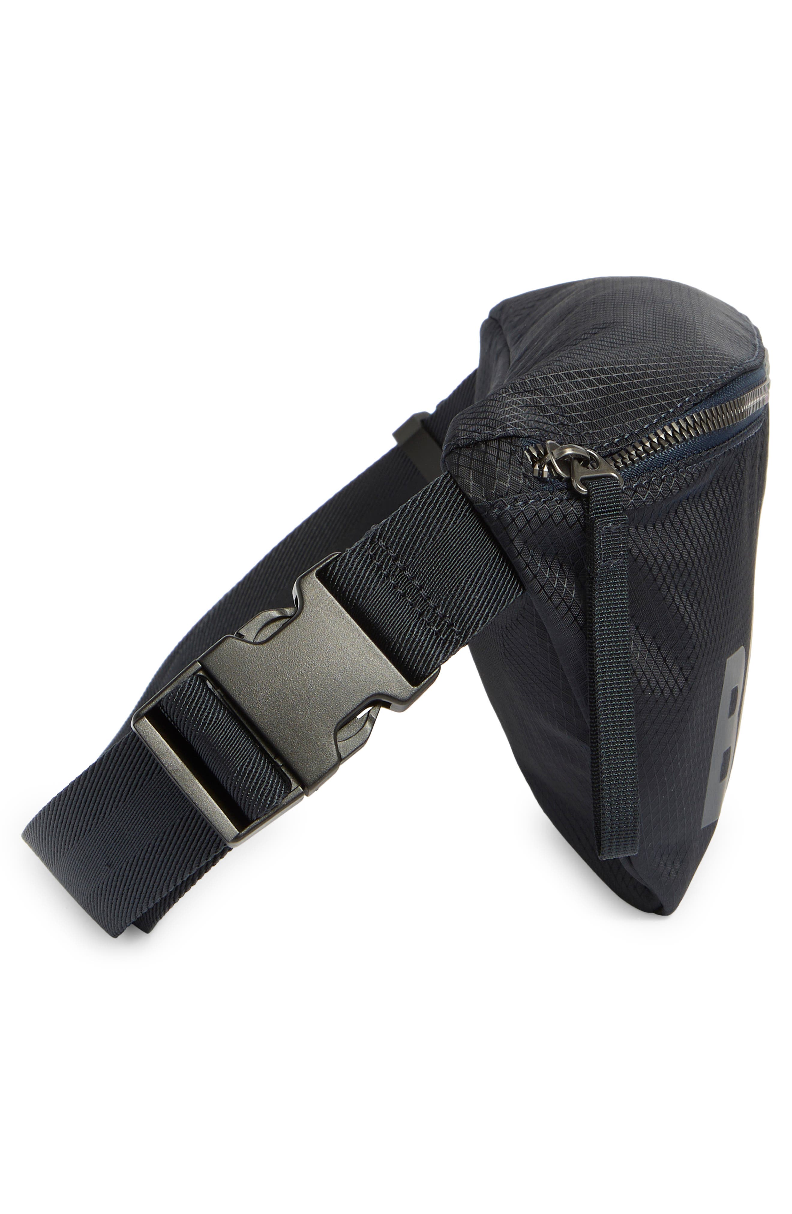 BOSS Pixel Recycled Belt Bag, Alternate, color, Navy