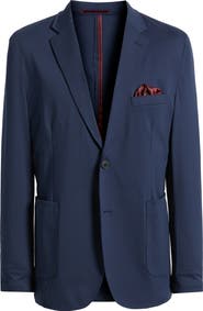 Johnston & Murphy XC Flex® Solid Knit Sport Coat