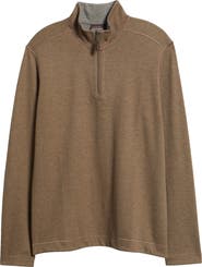 Johnston & Murphy Icon Reversible Quarter Zip